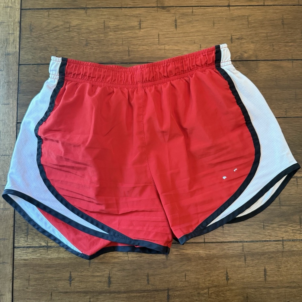 Nike Shorts Women's XS Red Dri Fit Tempo‎ Running Athletic Lined Active